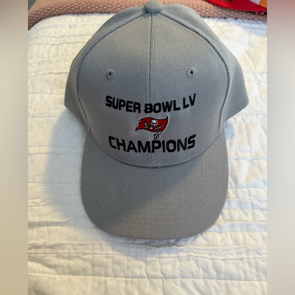 Gray Superbowl LV Champions - Tampa Bay Buccaneers Hat